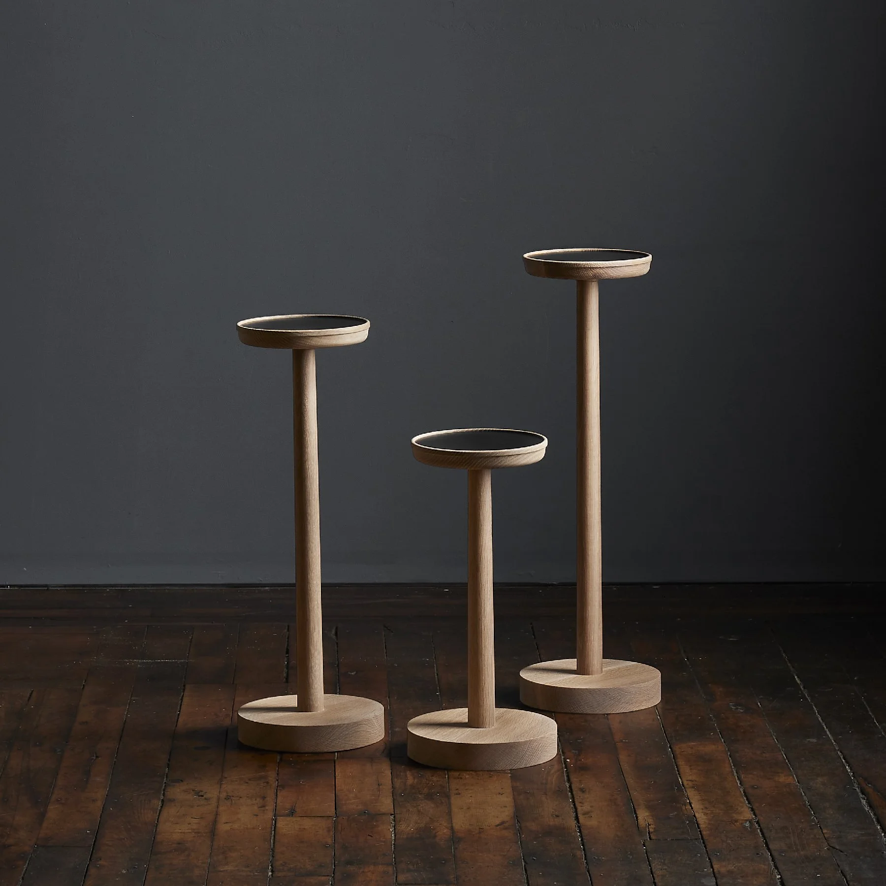 White Oak Drink Stand - 20